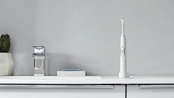 elektrische tandenborstel met oplaadstation